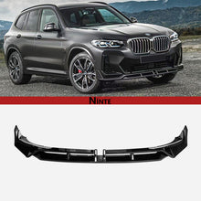 Charger l'image dans la galerie, NINTE Front Lip For 2022-2024 LCI BMW G01 G02 X3 X4 M-Sport Front Bumper Splitter
