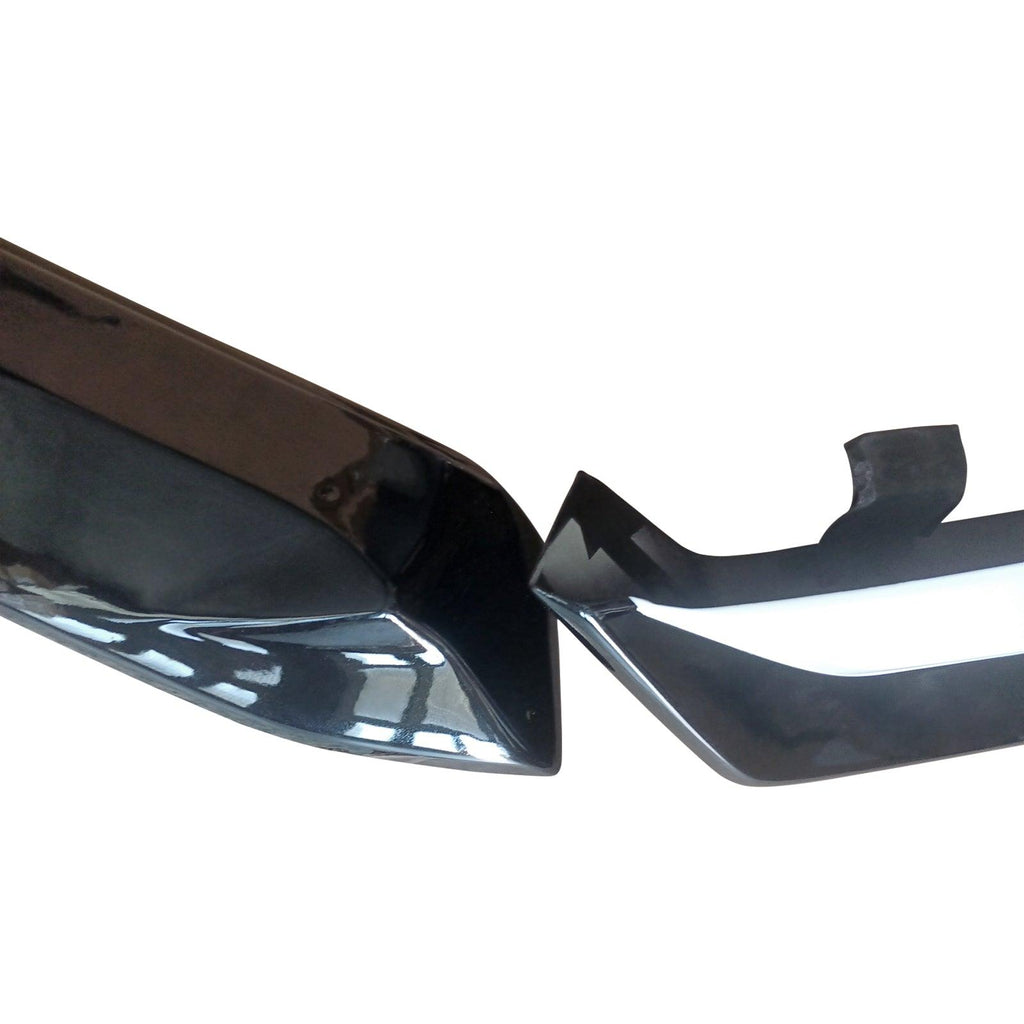 NINTE For 2022 - 2024 Honda Civic 11th Front Lip GF Bodykit BF Bodykits Pearl White Black Front Bumper Lip Kit - NINTE