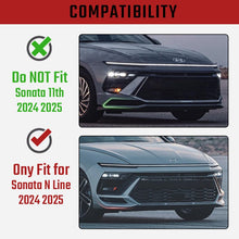 Charger l'image dans la galerie, NINTE For 2024 2025 Hyundai Sonata 11th N - Line Front Lip Front Bumper Spoiler Splitter Chin - NINTE