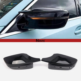 NINTE M Style Side Mirror Caps For 2019 - 2023 BMW 3 Series G20 G30 - NINTE