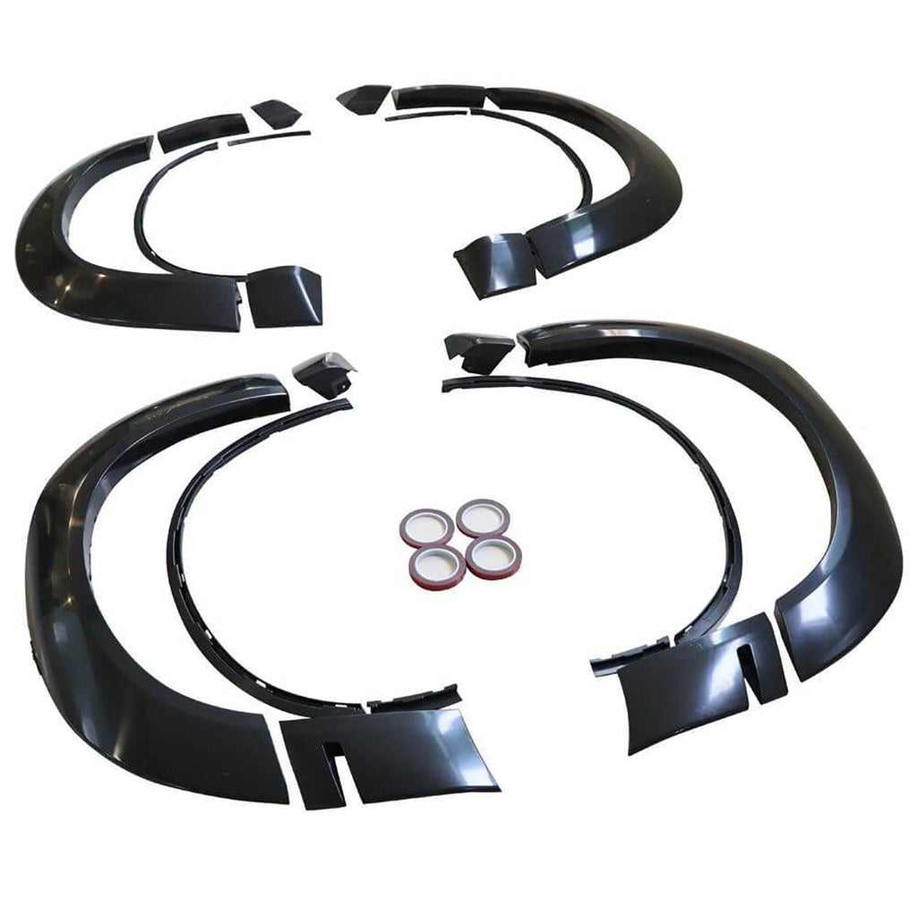 NINTE For 2015 - 2023 Dodge Challenger Base/SXT/RT/TA/GT/SRT/Scat - Pack Wheel Fender Flares DM Style Unpainted PP - NINTE