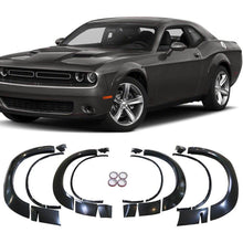 Cargar imagen en el visor de la galerĆa, NINTE For 2015 - 2023 Dodge Challenger Base/SXT/RT/TA/GT/SRT/Scat - Pack Wheel Fender Flares DM Style Unpainted PP - NINTE