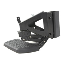 NINTE for F150 BedStep Fit for 2015 - 2022 Ford F - 150 Folding Truck Step Retractable Bumper Tailgate Bed Step F150 Exterior Accessories Hitch Steps Black - NINTE