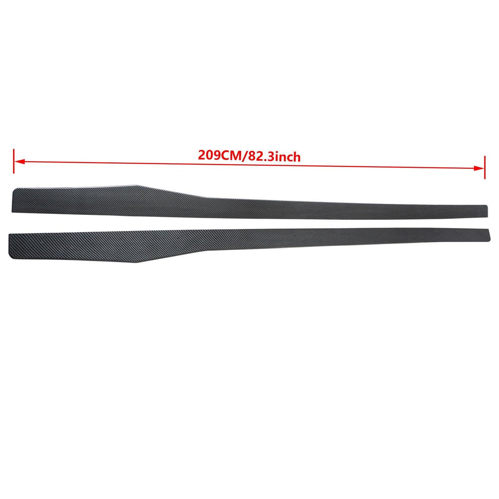 NINTE For 2015 - 2021 Benz W205 C300 Sport C - Class C43 C63 AMG Side Skirt Side Bottom Rocker Panels - NINTE