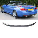 NINTE Rear Spoiler For 2014-2020 BMW 4 Series F33 2 Door 428i F83 M4 Convertible MP Style Trunk Spoiler Rear Wing