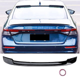 NINTE For 2023-2025 Honda Accord 11th Gen Rear Spoiler ABS Lip Spoiler Wing
