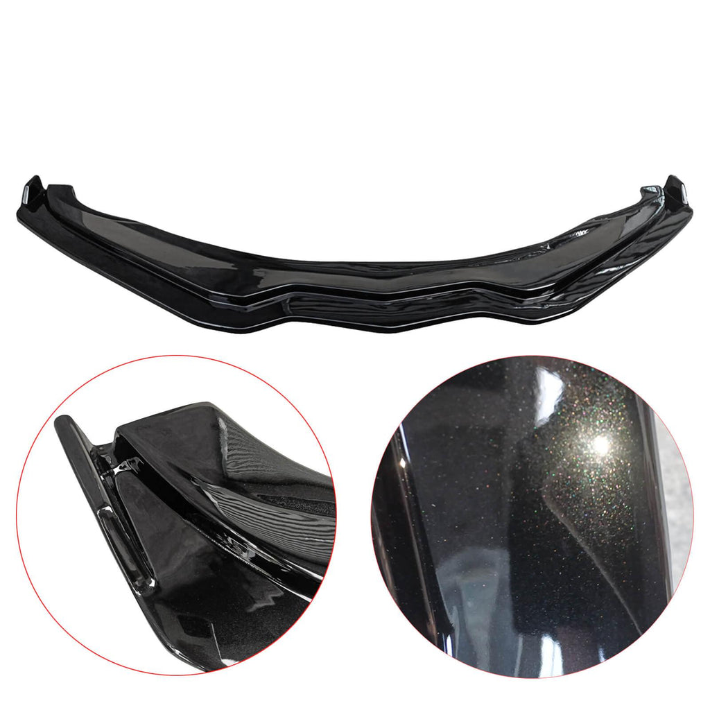 NINTE For 2014 - 2019 Chevy Corvette C7 Z06 Stingray Grand Sport Stage 2 Front Lip Front Bumper Chin Splitter - NINTE