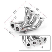 Cargar imagen en el visor de la galería, NINTE For 1988 - 2000 Honda Civic D - series EJ/EG/EH/EK D15 Exhaust Manifold Header - NINTE