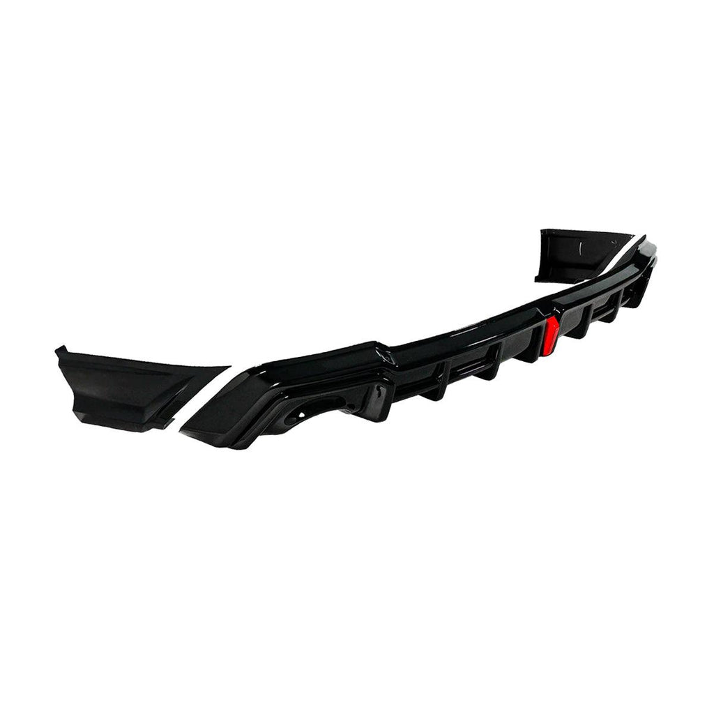 NINTE Rear Bumper For 2022 - 2025 11th Honda Civic Sedan Rear Diffuser with Corner Spats - NINTE