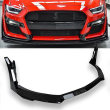 Charger l'image dans la galerie, NINTE For 2015 - 2017 Ford Mustang Front Lip Front Bumper Splitters ABS Gloss Black - NINTE