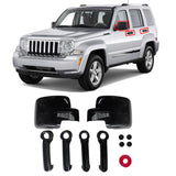 NINTE For 2008-2013 JEEP LIBERTY & 2007-2012 DODGE NITRO Mirror & Door handle Covers