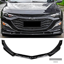 Load image into Gallery viewer, NINTE For 2016 - 2024 Chevrolet Malibu Front Lip ABS 3PCs Front Bumper Splitters - NINTE