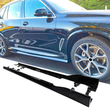 Charger l'image dans la galerie, NINTE Side Skirts for 2019 - 2025 BMW G05 X5 M Sport ABS Painted Side Extension Bottom Line Full Length - NINTE