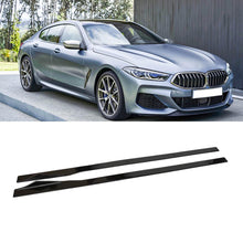 Cargar imagen en el visor de la galería, NINTE For 2019 - 2024 BMW 8 Series G16 Gran Coupe M8 F93 Gloss Black Side Skirts Extension Lip AC - NINTE
