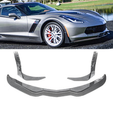 Load image into Gallery viewer, NINTE For 2014 - 2019 Chevrolet Corvette C7 Front Lip Stingray Stage 3 ABS Front Bumper Lip Splitter - NINTE