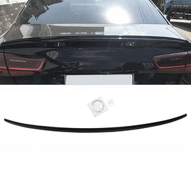 NINTE For 2012 - 2018 Audi A6 C7 Rear Spoiler Rear Trunk Spoiler Wing Painted - NINTE