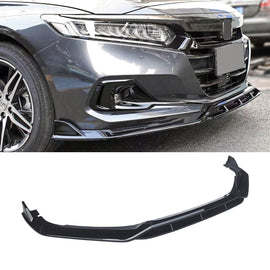 NINTE For 2021 - 2022 Honda Accord Facelift ABS 4Pcs Painted Front Lip Front Bumper Lip Splitters - NINTE