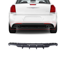 Load image into Gallery viewer, NINTE For 2015 - 2021 Chrysler 300 Dual Rectangle Exhaust Opening Rear Diffuser Rear Bumper Lip - NINTE