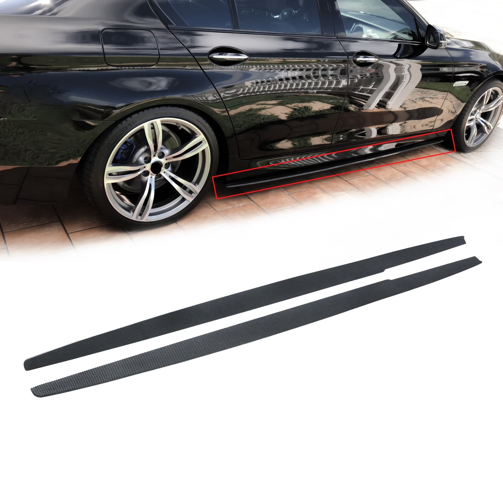 Bmw f10 side skirts discount