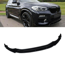Load image into Gallery viewer, NINTE For 2018 - 2021 BMW G01 X3 G02 X4 M - Sport Front Lip 2PCs Front Bumper Splitter ABS - NINTE