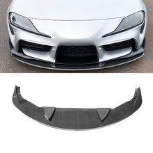 Load image into Gallery viewer, Ninte Front Splitter for 2022 2023 Toyota GR Supra A90 Dipped Carbon Fiber Look