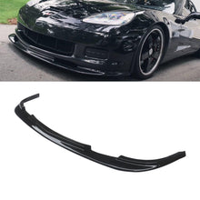 Charger l'image dans la galerie, NINTE For 2005 - 2013 Chevy Corvette C6 Z06 Front Splitter ABS ZR1 Style Front Bumper Lip - NINTE