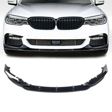 Cargar imagen en el visor de la galerĆa, NINTE For 2017 - 2020 BMW 5 Series G30 M - Sport Front Lip Front Bumper Splitter Gloss Black - NINTE