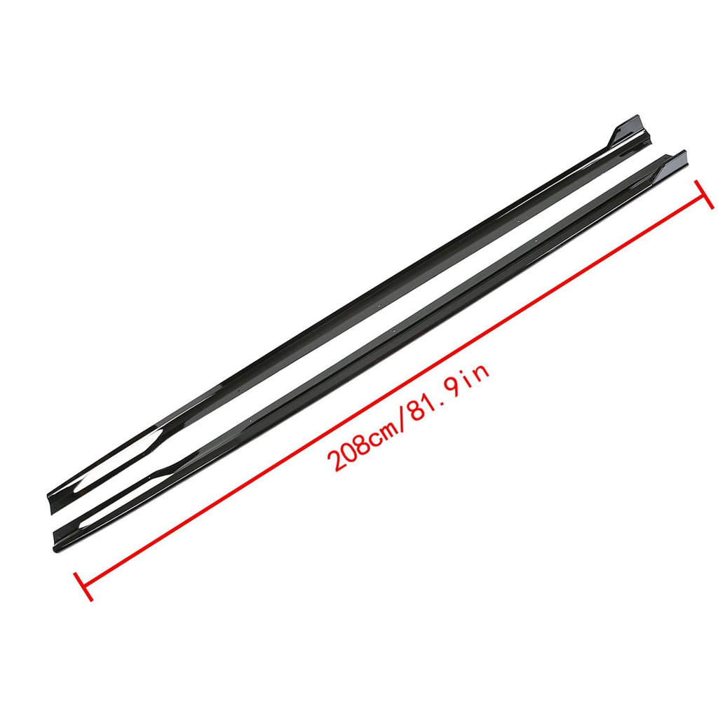 NINTE Racing Style Side Skirts For 2022 - 2024 BMW 4 - Series Gran Coupe G26 M - Sport Side Extension panel - NINTE