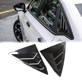 NINTE For 2022 - 2025 Honda Civic Sedan 11th Generation Rear Side Window Louvers Air Vent Scoop Shades Cover Blinds - NINTE