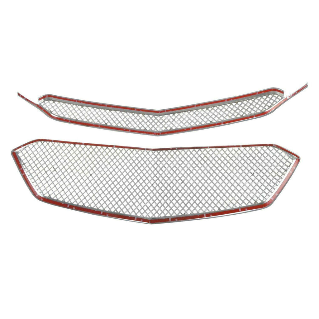 NINTE for 2016 2017 Chevy Equinox Grill Cover ABS Cover Only NON Replacement - NINTE