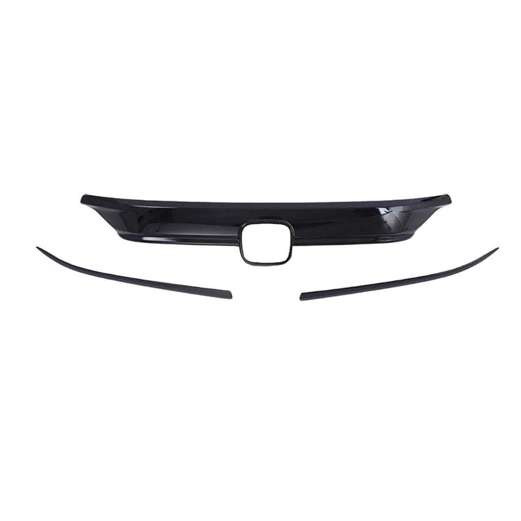 NINTE For 2022 - 2025 Honda Civic 11th Gen Front Hood Bonnet Cover Trim - NINTE