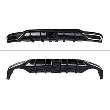 Laden Sie das Bild in den Galerie-Viewer, NINTE Rear Diffuser for 2022 - 2024 11th Honda Civic Hatchback Hybrid ABS Gloss Black Painted Bumper Diffuser Lip Body Kits - NINTE