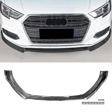 Cargar imagen en el visor de la galerĆa, NINTE Front Lip for 2017 - 2019 Audi A3 Base ABS Painted Front Bumper Splitter - NINTE