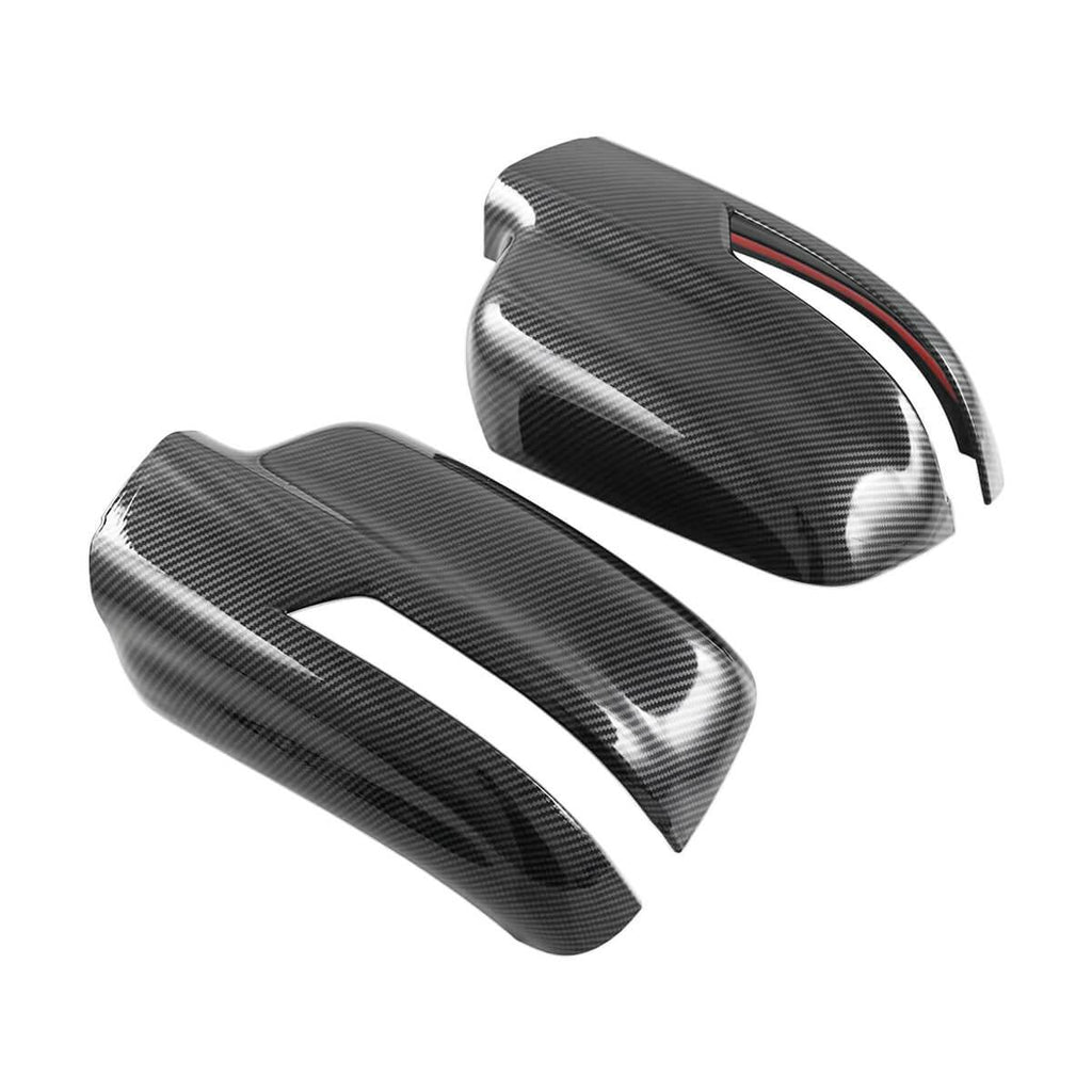 NINTE For 2019 - 2023 Dodge Ram 1500 TRX Mirror Covers Mirror Overlays W/Turn Signal Cut - Outs ABS - NINTE