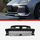 NINTE JDM GR Honeycomb Style Grille for 2022-2025 Subaru BRZ Replacement Gloss Black
