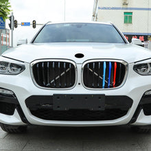 Cargar imagen en el visor de la galería, NINTE For BMW X3 G01 X4 G02 2018 - 2019 Front Grille Cover 3D ABS 3 - Color Stripes - NINTE
