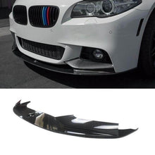 Load image into Gallery viewer, NINTE For 2011 - 2016 BMW 5 Series F10 M Sport Front Lip Bumper Front Lip Splitter Kit - NINTE