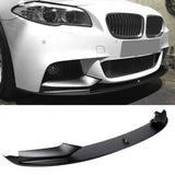 NINTE For 2011-2016 BMW 5 Series F10 M Sport Front Lip Bumper Front Lip Splitter Kit