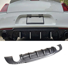 NINTE For 2015 - 2023 Chrysler 300 SRT Exhaust Shark Fins Rear Diffuser Rear Bumper Lip - NINTE