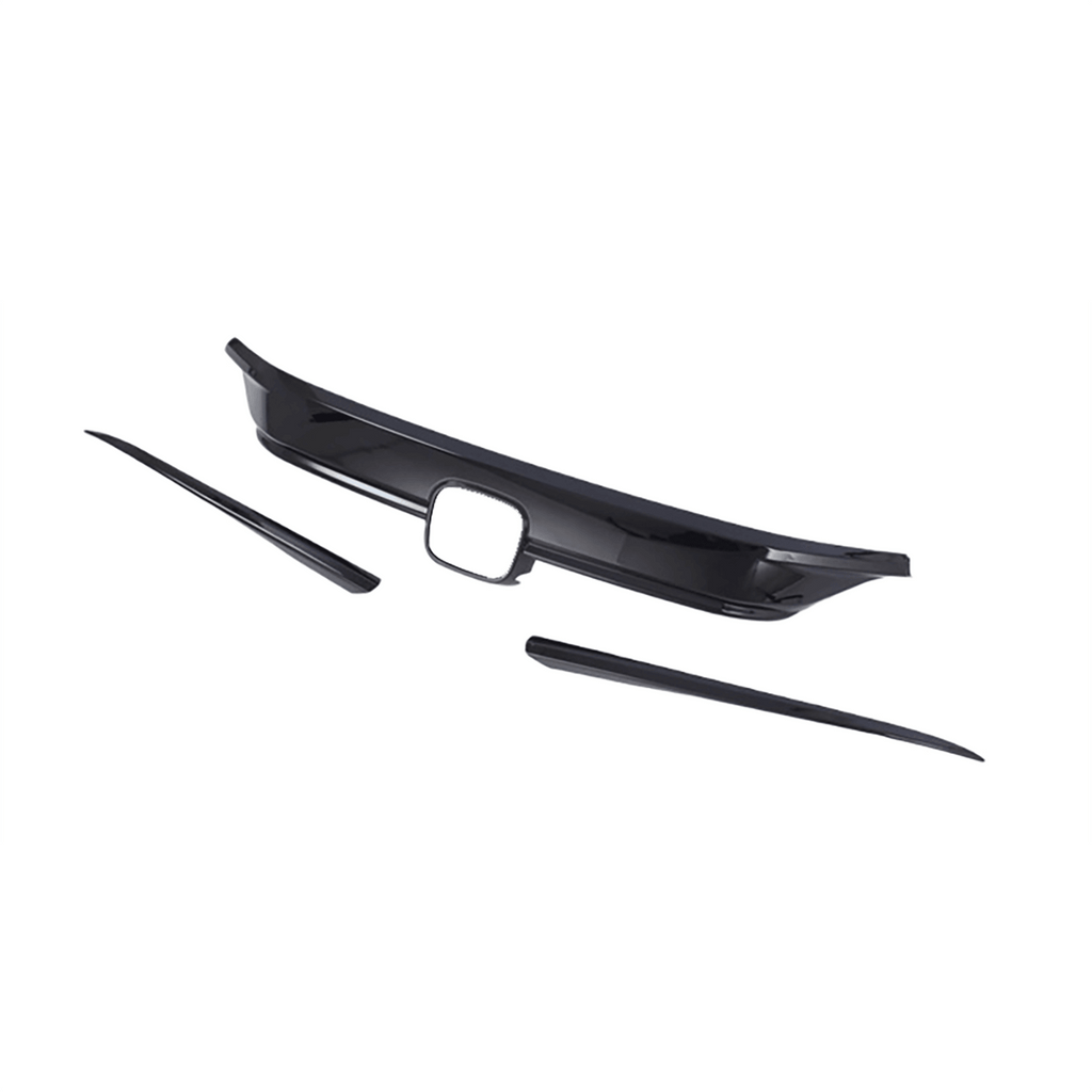 NINTE For 2022 - 2025 Honda Civic 11th Gen Front Hood Bonnet Cover Trim - NINTE