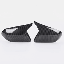 Cargar imagen en el visor de la galería, NINTE Real Carbon Fiber For 2015 - 2024 MUSTANG Side Mirror Covers W/O Led Signal M Style - NINTE