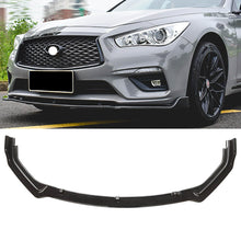 Load image into Gallery viewer, NINTE For 2018 - 2024 Infiniti Q50 Base LUXE 3PCS Front Bumper Lip Chin Spoiler Splitter - NINTE