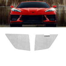 Laden Sie das Bild in den Galerie-Viewer, NINTE For 2020 - 2024 Chevrolet Corvette C8 Aluminum Radiator Grille Cover Protector Mesh Grill Kit - NINTE