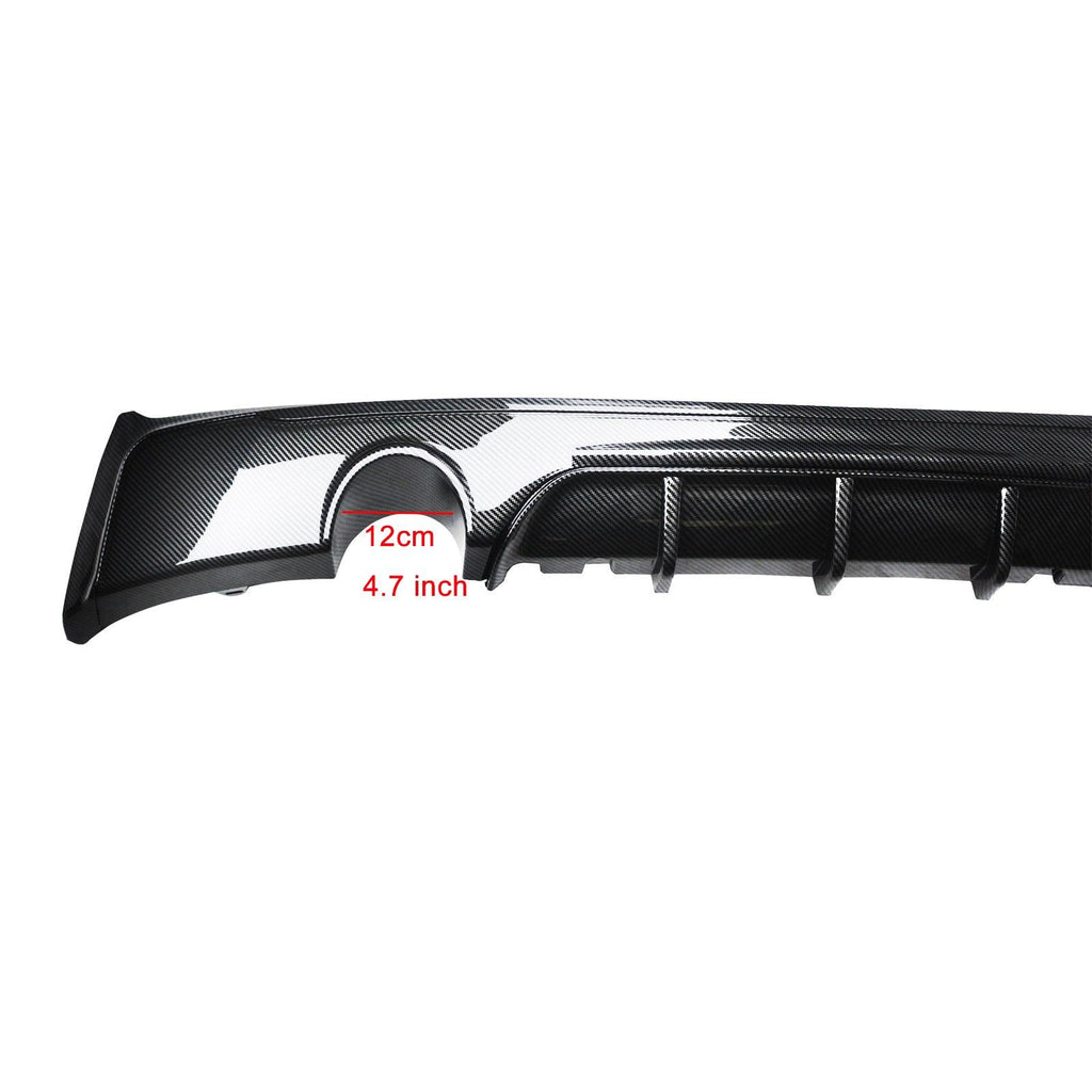 NINTE For BMW 2014 - 2021 F22 2 Series M Performance Rear Diffuser Rear Bumper Lip ABS - NINTE