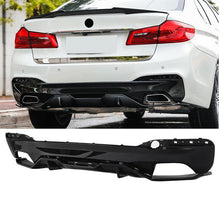 Cargar imagen en el visor de la galería, NINTE For 2017 - 2023 BMW G30 M550i G31 G38 5 Series M Sport Rear Diffuser Rear Bumper Lip - NINTE