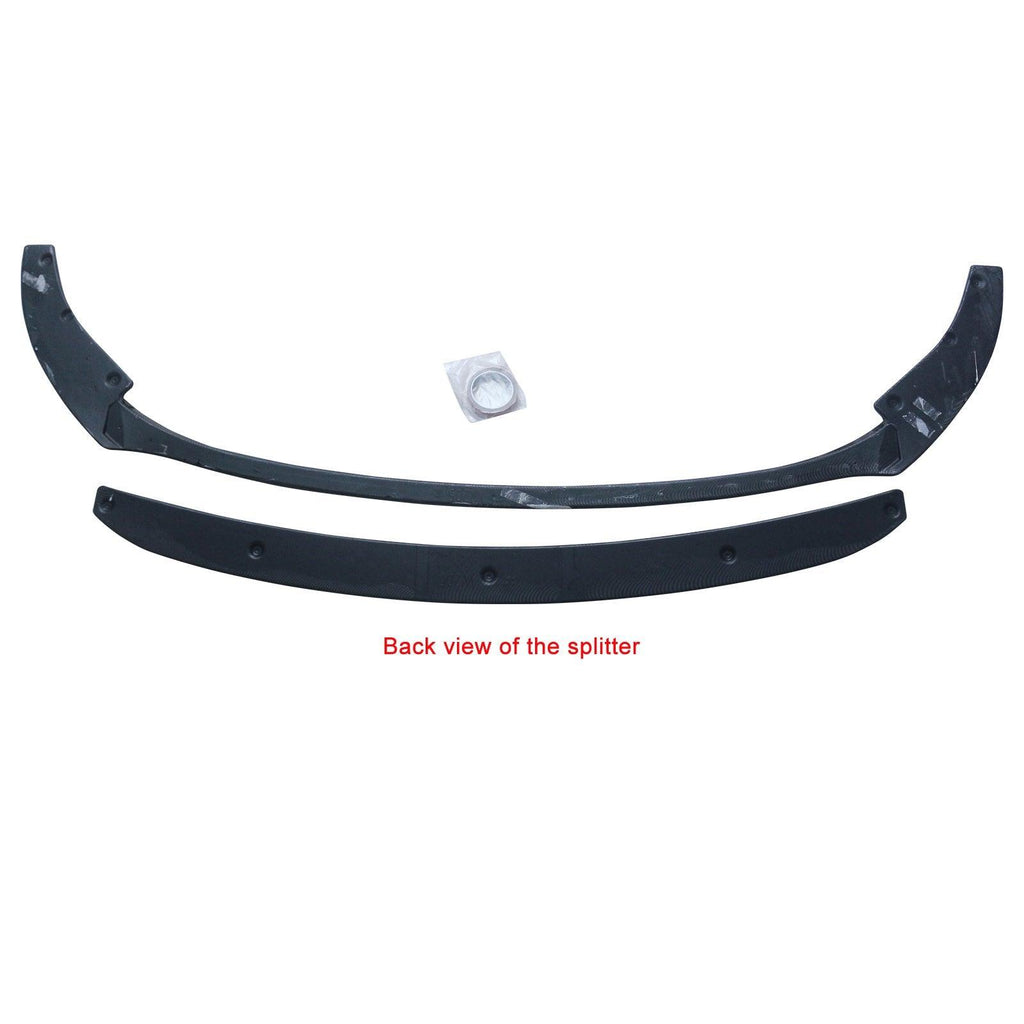 NINTE For 2019 - 2021 Mercedes Benz W205 C Class with AMG Package Lower Splitter Front Bumper lip - NINTE