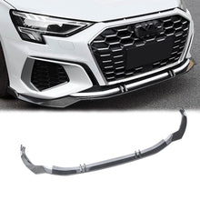 Laden Sie das Bild in den Galerie-Viewer, NINTE For 2022 - 2024 8Y Gen. Audi A3 S - Line S3 Sedan Front Lip ABS Painted Lower Bumper Splitter - NINTE