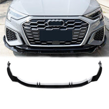 Laden Sie das Bild in den Galerie-Viewer, NINTE For 2022 - 2024 8Y Gen. Audi A3 S - Line S3 Sedan Front Lip ABS Painted Lower Bumper Splitter - NINTE