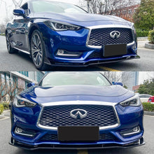 Load image into Gallery viewer, NINTE For 2017 - 2023 Infiniti 2nd Gen. Q60 V37 Front Lip Front Bumper Lip Chin Spoiler Splitter - NINTE
