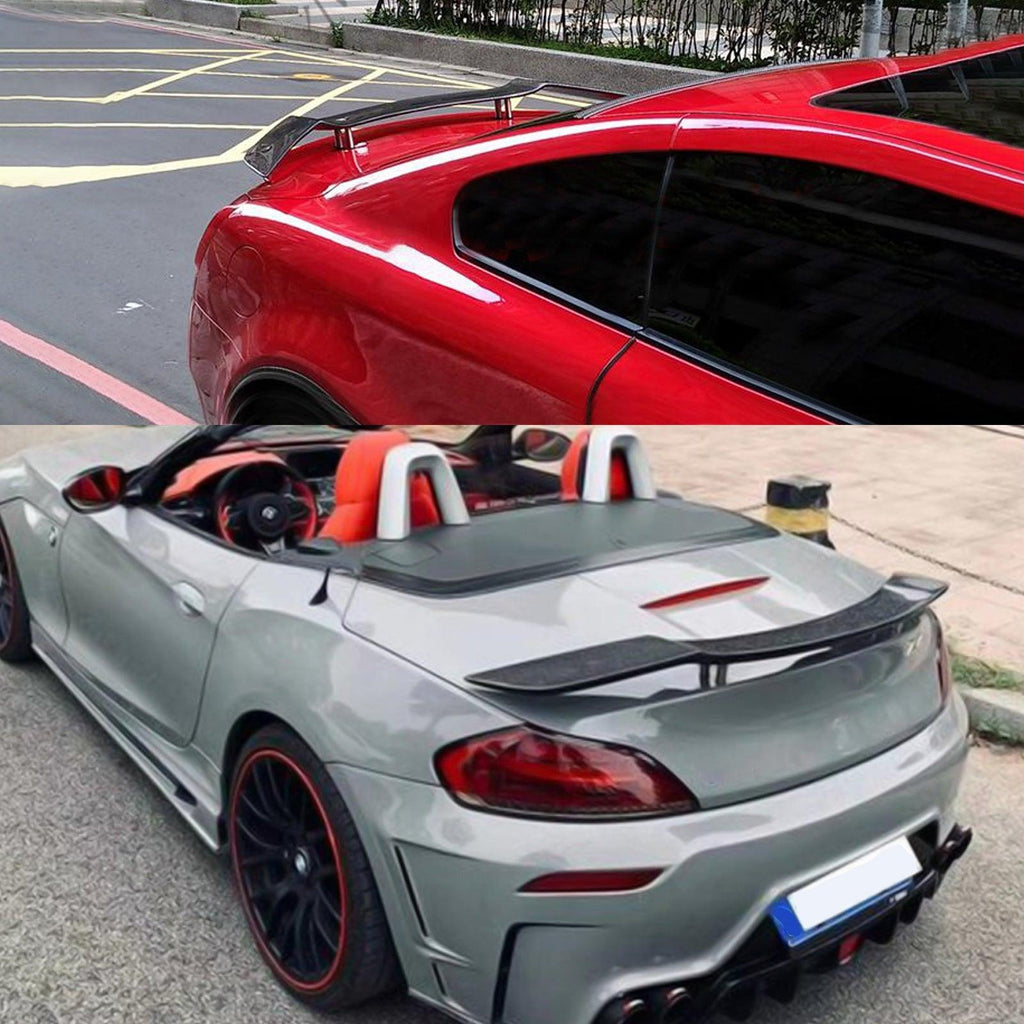 NINTE For BMW Mercedes Benz Lamborghini Ferrari Posche with Ascending Racing Style Rear Spoiler - NINTE